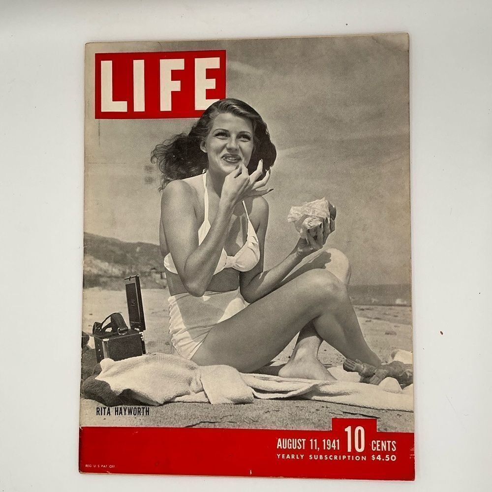 Vintage Magazine Cover - August 1941 Edition